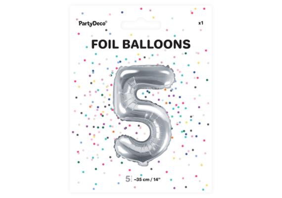 Zahlenballone 5 (36 cm, ohne Stab) | Bild 2