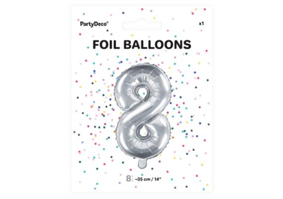 Zahlenballone 8 (36 cm, ohne Stab) | Bild 2