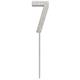 Zahlenstecker 7 Diamant Silber