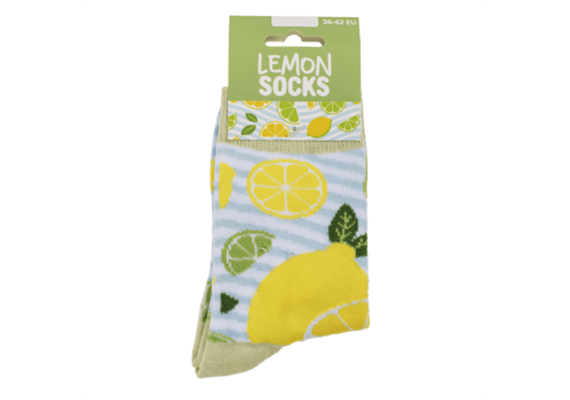Zitronen Limetten Socken (36/42)