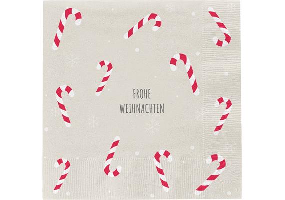 Zuckerstangen Serviette