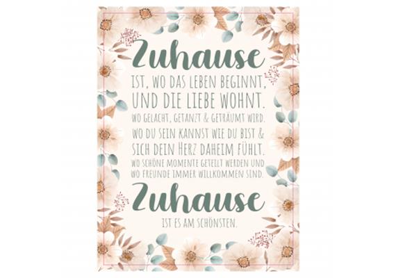 Zuhause Holzschild