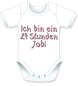 Preview: Kurzarm Babybody mit dem Spruch: Ich bin ein 24 Stunden Job. Die grosse Show der herzigen Babybodies. Die Strampler mit den lustigen Sprüchen. Das finden nicht nur die Kleinkinder lustig, sondern vor allem auch die Erwachsenen haben an diesem Geschen