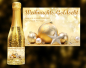 Preview: Weihnachts-Goldsekt. Der exklusive Sekt mit Blattgold.  Ein einzigartiges weinhaltiges Prosecco Getränk mit einer leichten Pfirsich-Note.  Der Goldsekt wird in Österreich produziert, komponiert aus den beiden Weinen Grü