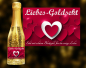 Preview: Liebes-Goldsekt. Der exklusive Sekt mit Blattgold.  Ein einzigartiges weinhaltiges Prosecco Getränk mit einer leichten Pfirsich-Note.  Der Goldsekt wird in Österreich produziert, komponiert aus den beiden Weinen Grüner 