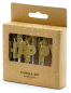 Preview: Happy Birthday Kerzenset (gold)