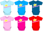 Preview: Windelprinzessin Krone Babybody