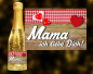 Preview: Mama ich liebe dich! Ein einzigartiges weinhaltiges Getränk mit einer leichten Pfirsich-Note. Der Goldsekt wird in Österreich produziert, komponiert aus den beiden Weinen Grüner Veltliner und Welschriesling. Enthält echtes Blattgold, w