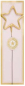 Preview: Die goldene Wunderkerze mit dem Stern. Lass die Funken sprühen. Mit dieser Wondercandle Sternkerze kannst du die Torte oder den Kuchen verzieren. Oder du kannst die Wunderkerze einfach in der Hand halten während sie abbrennt. Dies Tortenkerzen und Kuchenk