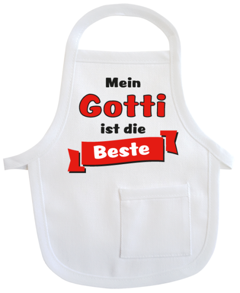 Beste Gotti Mini-Schürze