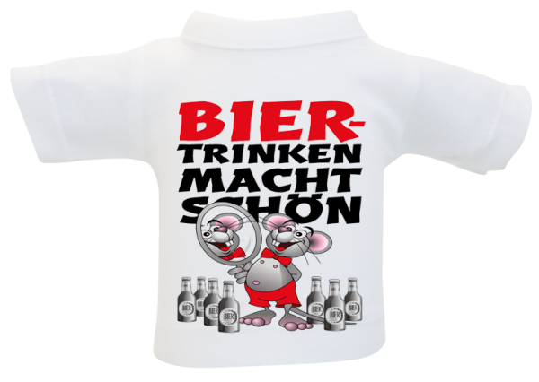 Biertrinken Mini-T-Shirt