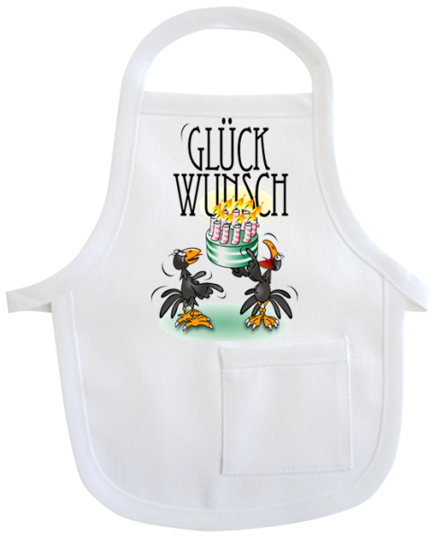 Glückwunsch Mini-Schürze