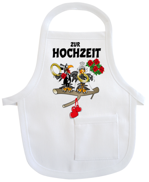 Hochzeit Mini-Schürze