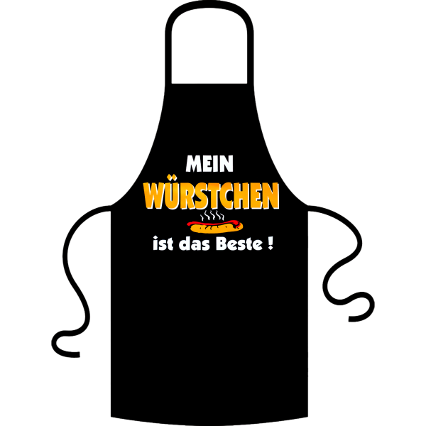 Mein Würstchen Schürze