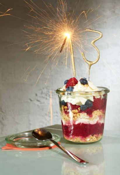 Wunderkerze gold Zahl 7