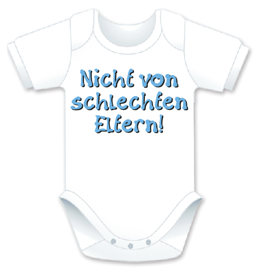 Nicht schlechten Eltern Babybody geschenkexpress.ch