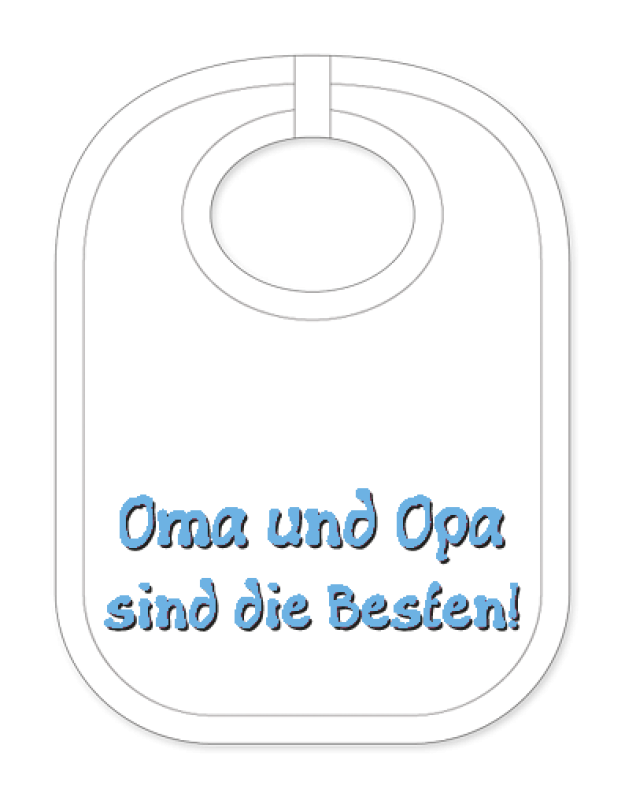 Babylätzli mit dem Spruch: Oma und Opa sind die Besten. Lustiger Latz für Babys und Kleinkinder. Ein tolles Geschenk für Neugeborene, für Eltern oder einfach zur Geburt, auf den Geburtstag oder zu Weihnachten. Die Lätze für B