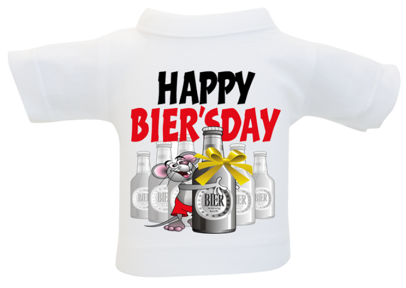 Bier'sday Mini-T-Shirt