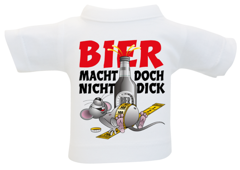 Bier dick Mini-T-Shirt