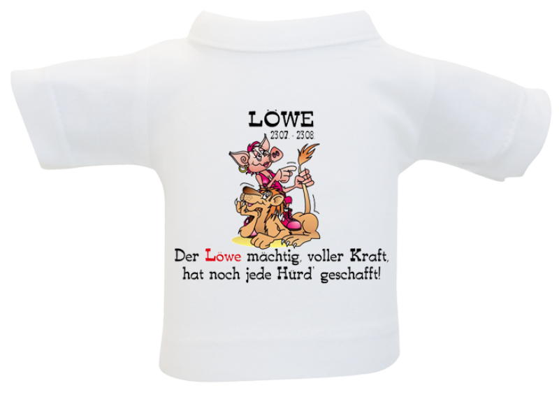 Löwe Sternzeichen Mini-T-Shirt