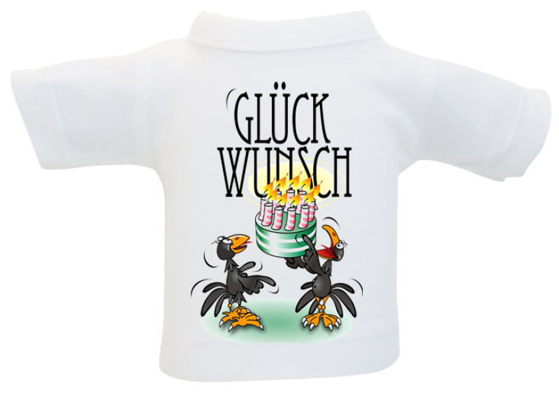 Glückwunsch Mini-T-Shirt