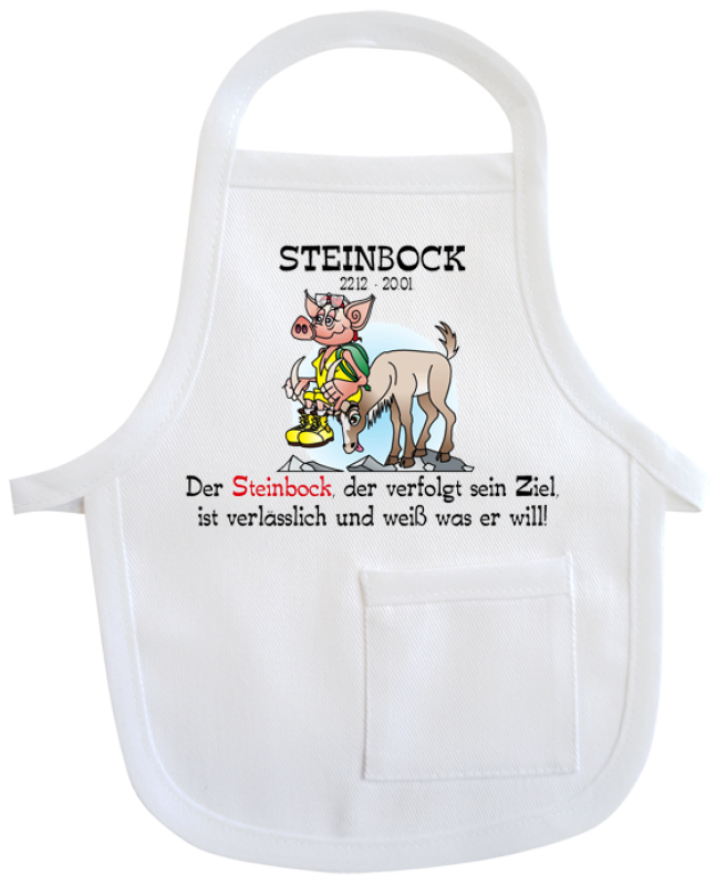 Steinbock Sternzeichen Mini-Schürze