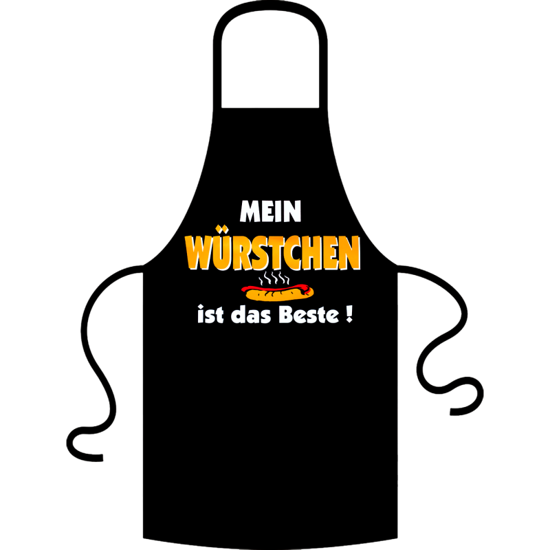 Mein Würstchen Schürze