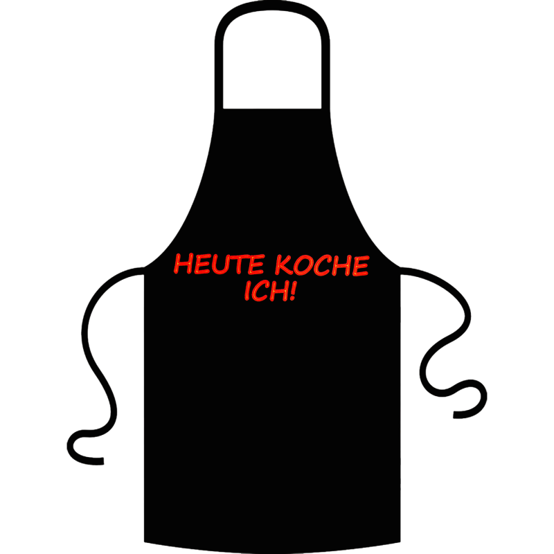 Kochschürze / Grillschürze aus 100% Baumwolle.