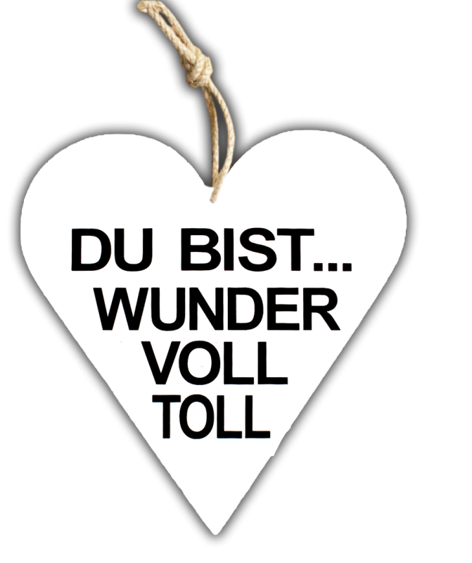 Wundervoll Holzschild