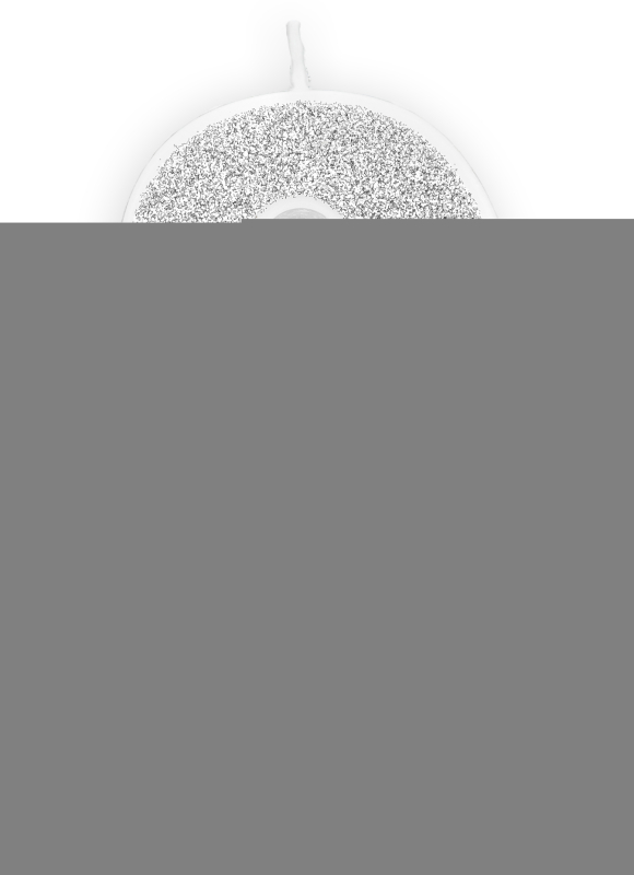Ziffer Zahl 9. Die silberne Glitter Zahlenkerze zum Geburtstag. Eine schöne glitzernde Geburtstagskerze für auf den Kuchen oder die Torte. Die Kuchenkerzen sind alle inklusive einem Stecker. Tortenkerzen Höhe: ca. 7 cm, Farbe: silber