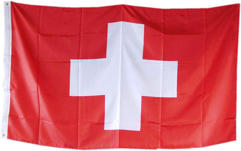 Fahne Flaggen Fahnen Hissflagge  90 x150 cm mit 2 Ösen Schweiz   Flagge 