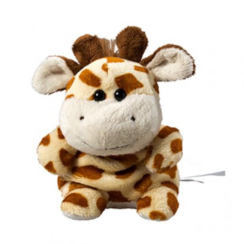 Plüschtier mit Putzfunktion Giraffe 12 cm - geschenkexpress.ch