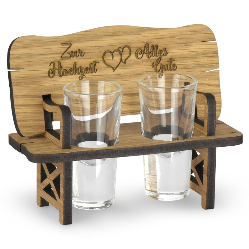 Hochzeit Schnapsbank geschenkexpress.ch