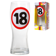 Bierglas 18. Geburtstag
