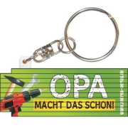 Bester Opa Heimwerker King. Der kleine Mini-Stabmeter mit dem lustigen Spruch. Ein praktischer Schlüsselanhänger für an jeden Schlüsselbund... nicht nur für den Handwerker. Das Meterli ist ausklappbar bis 50 cm. Optimal als Gesche