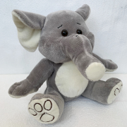 Kuschelweicher Elefant 20 cm gross, kindergerecht geprüft