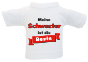 Beste Schwester Mini-T-Shirt