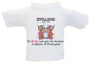 Zwillinge Sternzeichen Mini-T-Shirt