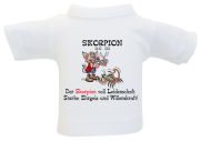 Skorpion Sternzeichen Mini-T-Shirt