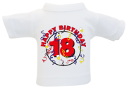 18 Happy Birthday Mini-T-Shirt