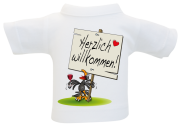 Willkommen Mini-T-Shirt