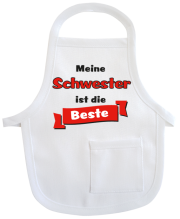 Beste Schwester Mini-Schürze