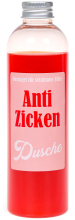 Anti Zicken Duschmittel. Das lustige Frauen Duschmittel für zickige Frauen. Damit kann sich die Frau unter der Dusche einseifen. Die Shampoo Flasche ist meinem lustigen Spruch bedruckt. Ideal als witziges Geschenk für Frauen zum Geburtstag oder als Weihna