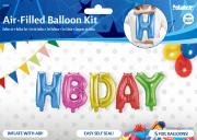 HBDAY Folienballon Set
