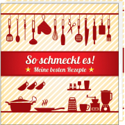 Meine besten Rezepte – So schmeckt es! Am besten schmecken die eigenen Rezepte. Die Lieblingsrezepte, welche wir mit viel Phantasie und Liebe selbst in der Küche austüfteln. Damit diese auch künftig abrufbereit sind, wird das Rezept n